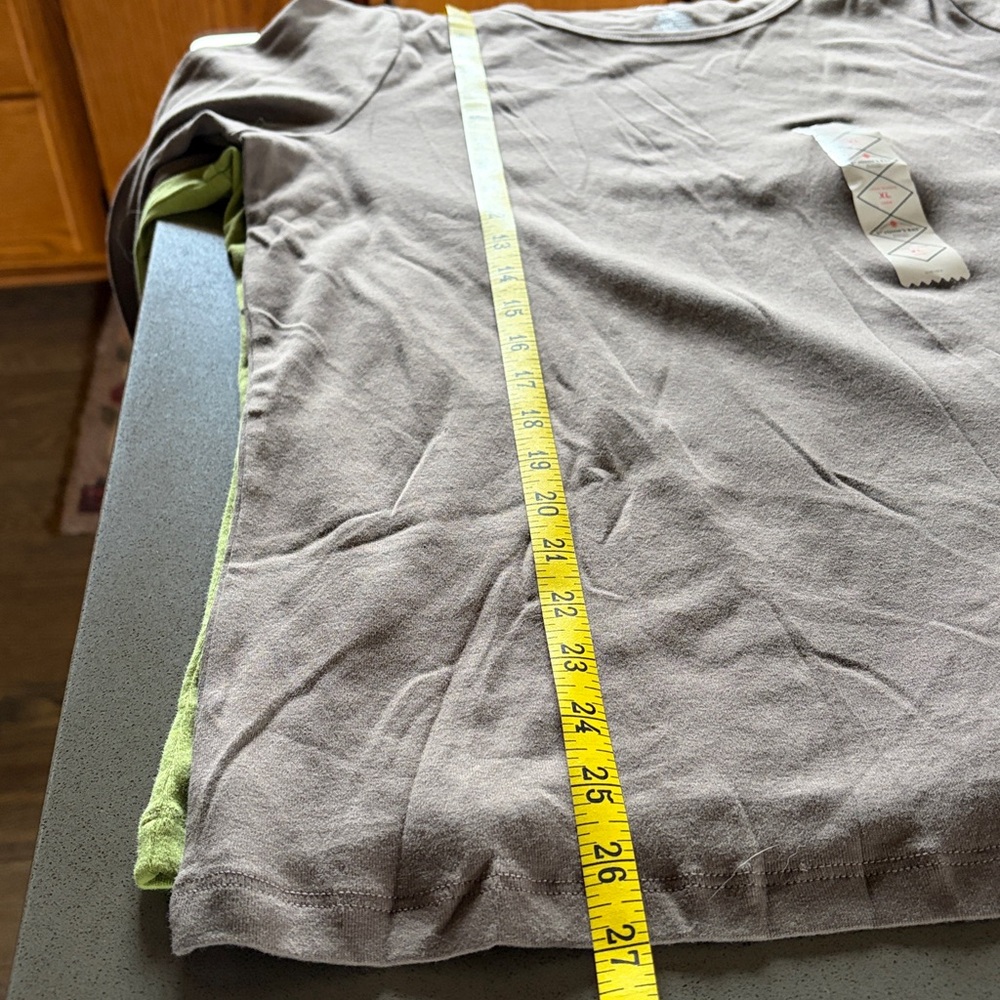 St. John's Bay Set of 2 Long Sleeve Tees - Picture 6 of 6
